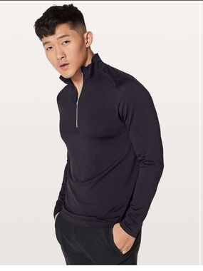 XXL Metal Vent Tech 1/2 Zip Black